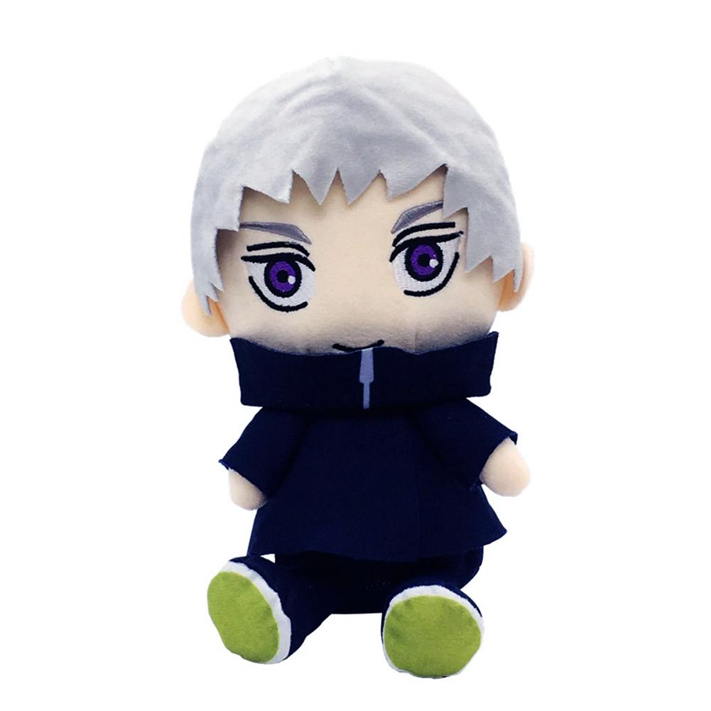20cm Anime JJK Figures Gojo and Geto Suguru Plush Doll Itadori Yuji Inumaki Toge Plushies Cute Pillow Toy Home Sofa Decor Gift