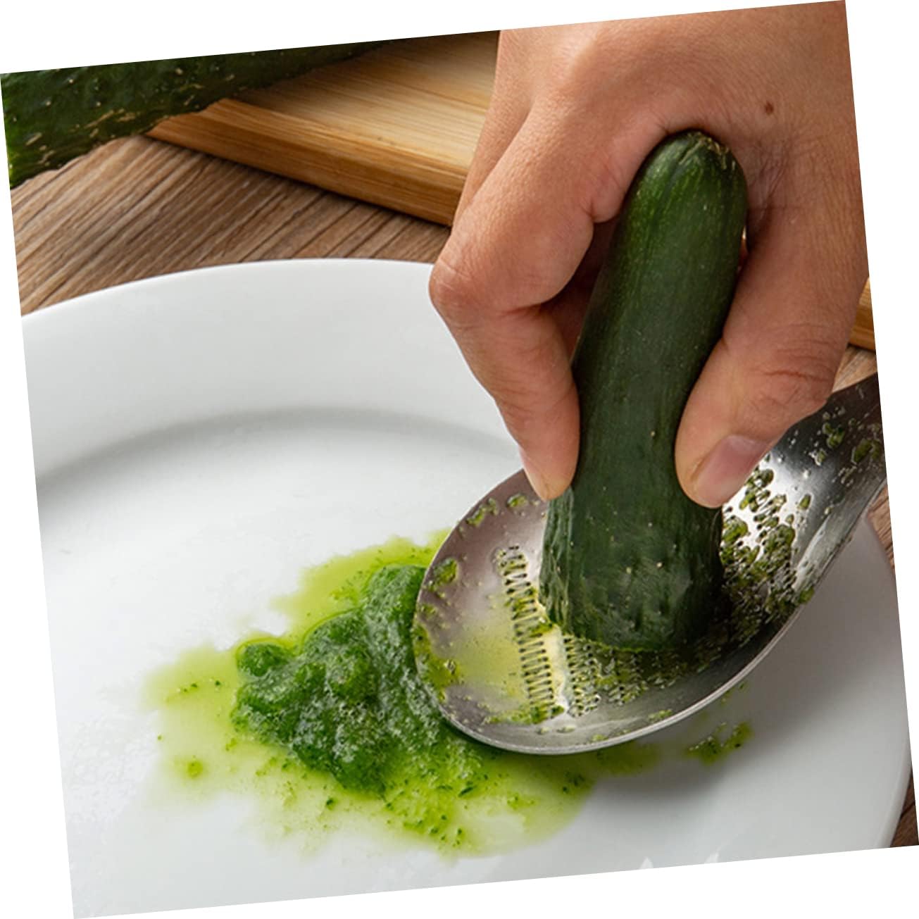 

Heavy Duty Spoon Grinder, Stainless Steel Masher, Unbreakable & Warp Resistant, for Hard Veggies & Nuts United States