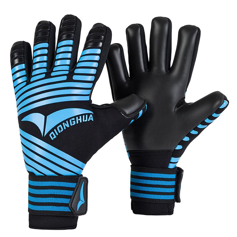 Adult Soft Design Unisex Soccer Goalkeeper Gloves Thickened Latex Football Goalie Gloves Lightweight Non-slip Goal Keeper Glove