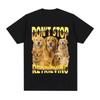 Dont Stop Retrieving TShirt Golden Retriever Funny Dog Meme Graphic TShirt Unisex Women Casual Oversized Cotton Short Sleeve Tees