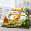 Biene Maja Customize Text Blanket Cozy Customizable Blanket Comfortable for Livingroom Office Office Chair Picnics All-Season Use