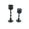 Originality Iron Candlestick Hollow Out Candle Holder Ornament Home Romantic Atmosphere Candlestick Decoration