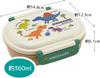 Skater Lunch 360ml Fluffy Made in Single Dishwasher and Microwave Dinosaur Picture Dinosaur Design for Children's Box, Capacity, Lid, Japan, Tier,