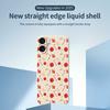 For iPhone 17 Case Christmas Candy Pattern Printing Straight Edge TPU Phone Back Cover