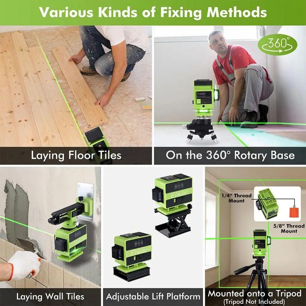 Universal Laser Level Protective Glass 8/12 Line Laser Accessories New Vertical Horizontal Lasers