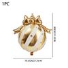10/1Pcs Striped Balloons with Bowknot Aluminum Foil Balloon Christmas Tree Ornaments New Year Holiday Party Decor Supplies