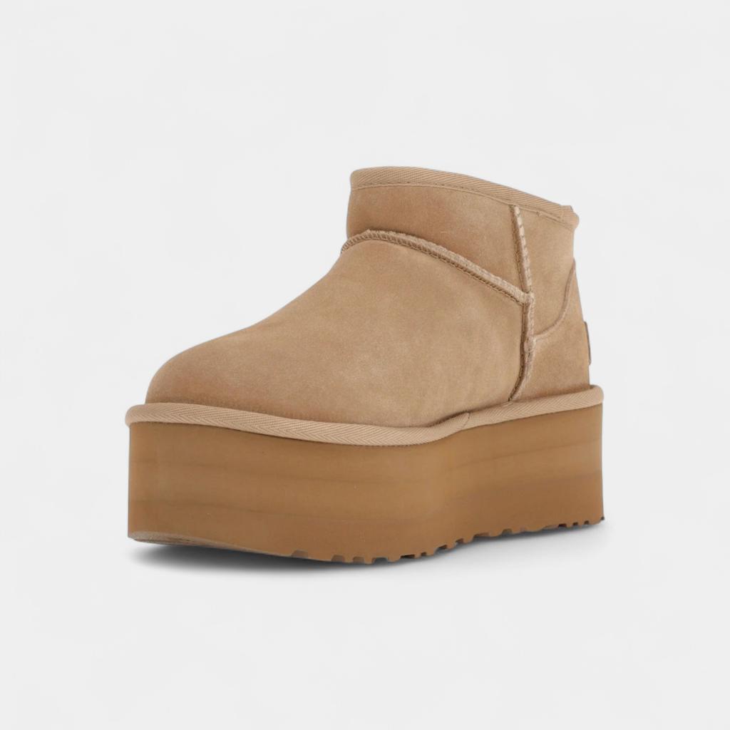 UGG Classic Ultra Mini Platform Boot Sand (Women's)