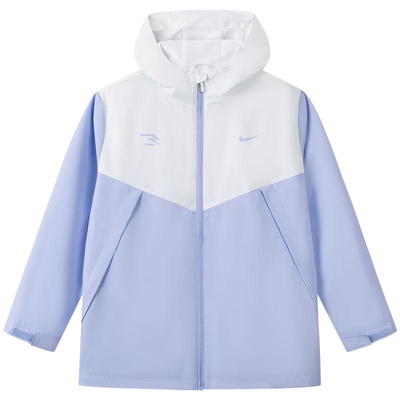 NIKE3BRAND Kids 3M Reflective Water-Repellent Lightweight Jacket XL