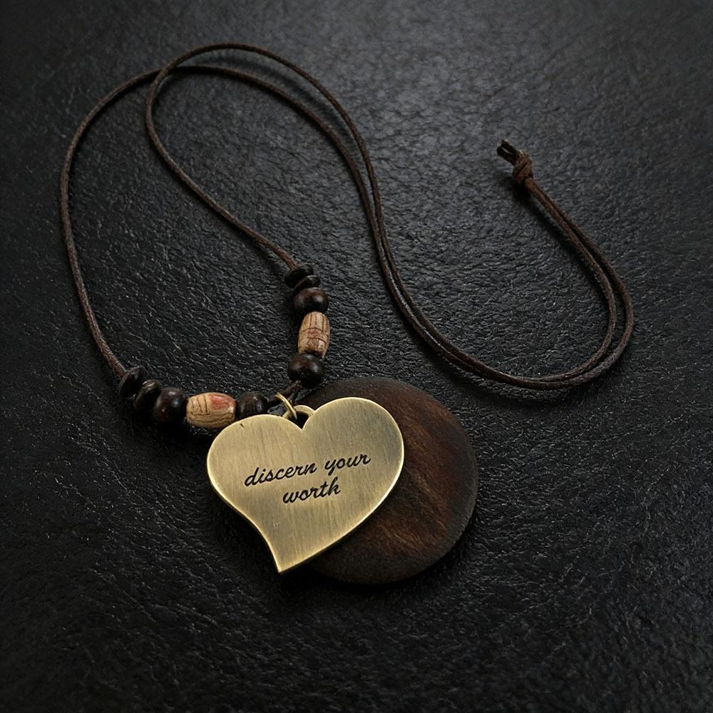 Boho Sweater Chain Hollow Leaves Clothing Pendant Vintage Necklace  Gifts