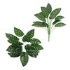 Artificial Green Plants 18 Fork UV Resistant Realistic Fake Monstera Greenery Wedding Party Indoor Outdoor Garden Faux Plants Decoration