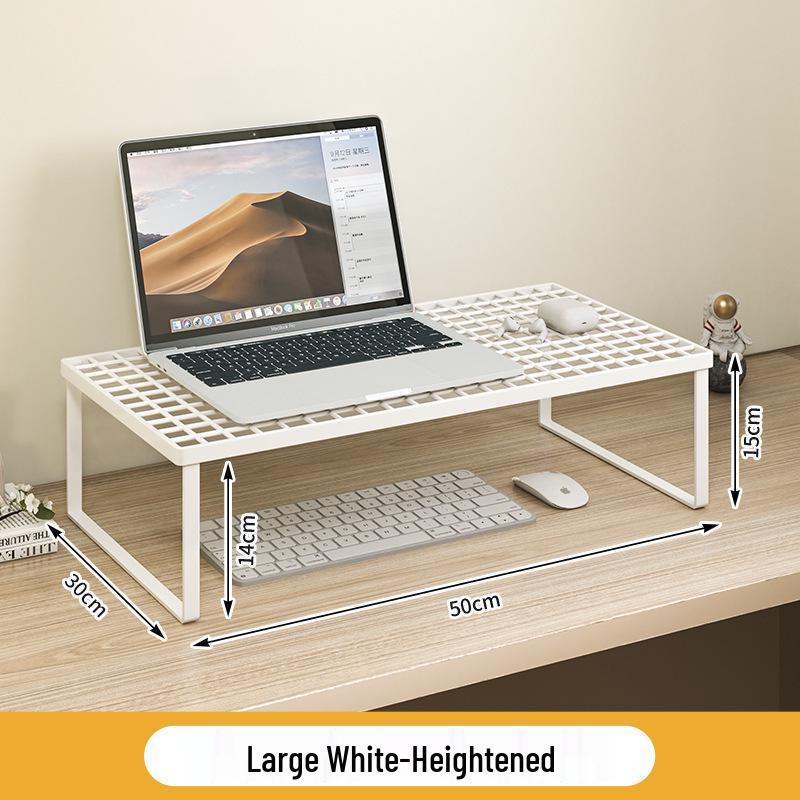 Adjustable Laptop Cooling Stand and Desktop Rack