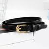 Trendy Women's Thin Belt Female Waist Band Dresses Coats Waist Girdle Decoratvie Sash with Solid Color for Lady Girls