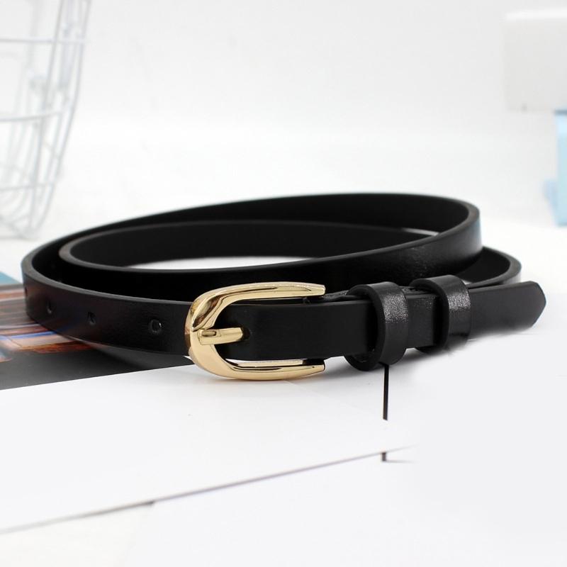 Trendy Women's Thin Belt Female Waist Band Dresses Coats Waist Girdle Decoratvie Sash with Solid Color for Lady Girls