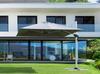 Garden Parasol 400X400Cm Bolzano Ibis Aluminum Gray