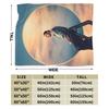 PIERRE GARNIER EVERY SECOND  Flannel Blanket  Warm Throw Blanket for Bedroom Camping Pattern Bedspread Sofa Bed Cover