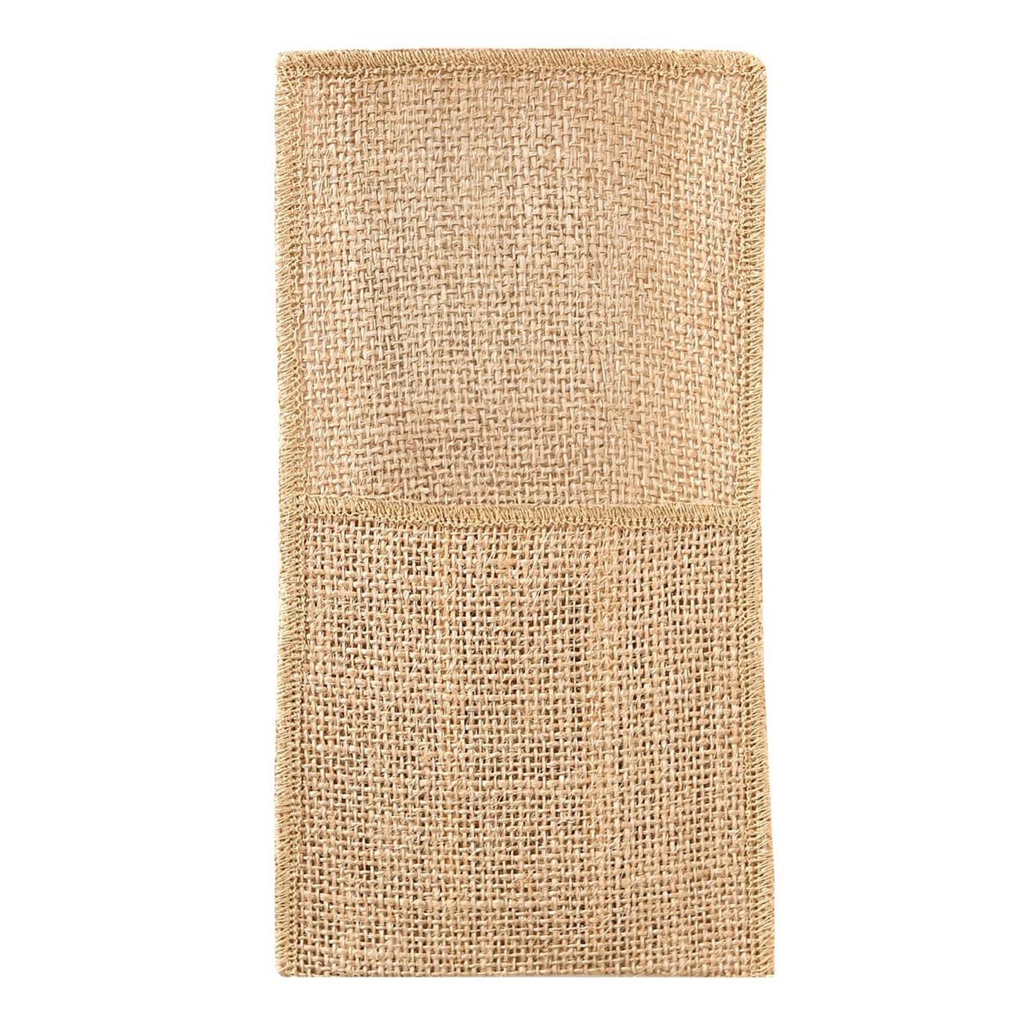 

12pcs Utensil Holder-Rustic Jute Cutlery Organizer with Pockets,Kitchen Decor for Spoons,Forks,Cooking Tools,Flatware Organizers
