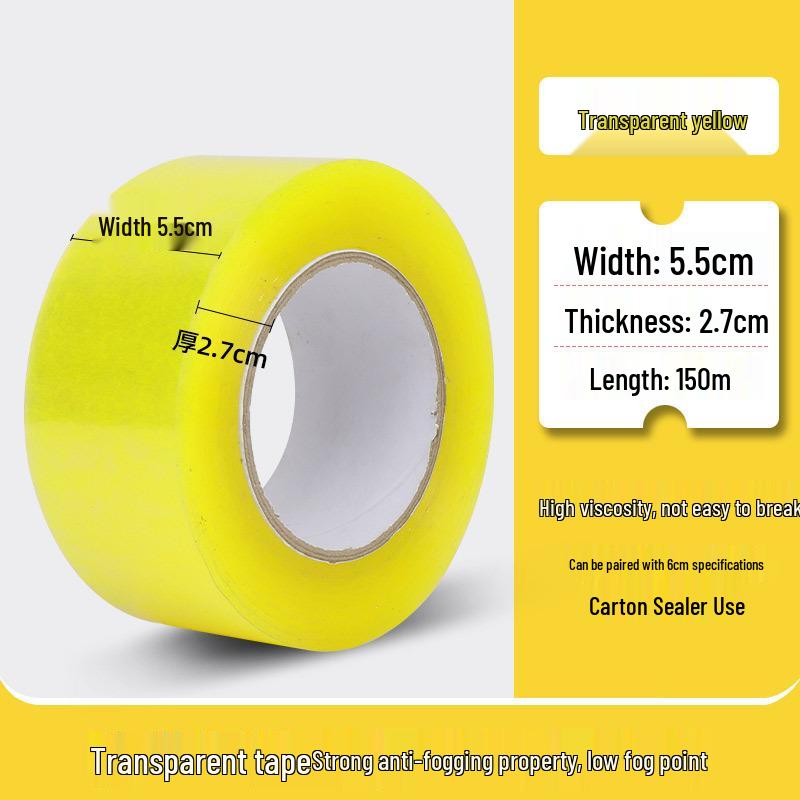 Enhanced Transparent Metal Tape Cutter and Carton Sealer for Express Logistics
