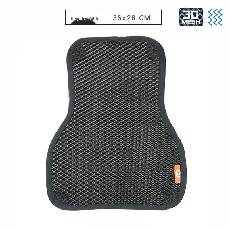 Breathable Motorcycle Seat Cover: Sun Protection & Heat Insulation Mesh Cushion for Cool Summer Comfort