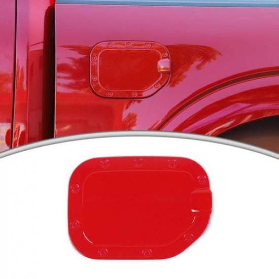 Red Fuel Filler Door Gas Tank Cap Cover Trim Accessories For Ford F150 -2025