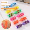 6 Stuks Kleurrijke Mini Markeerstift Snoep Pastel Markeerstift, Schattige Vlakschuin Punt Markeerpen, Feest Verjaardag Tekenen Poster Dagboek