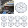 10pcs Auto Wheel Arch Lining Mudguard Clips For Ford Focus 2 3 MK1 Party Mondeo MK4 4 Vehicles 1462015 Metal Fastener