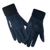 Men's Thermal Suede Cycling Gloves