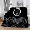 Printed Blanket Picnic Blankets Rapper PNL QLF Singer Warm Blanket Soft and Comfortable Blanket Home Travel Birthday Gift
