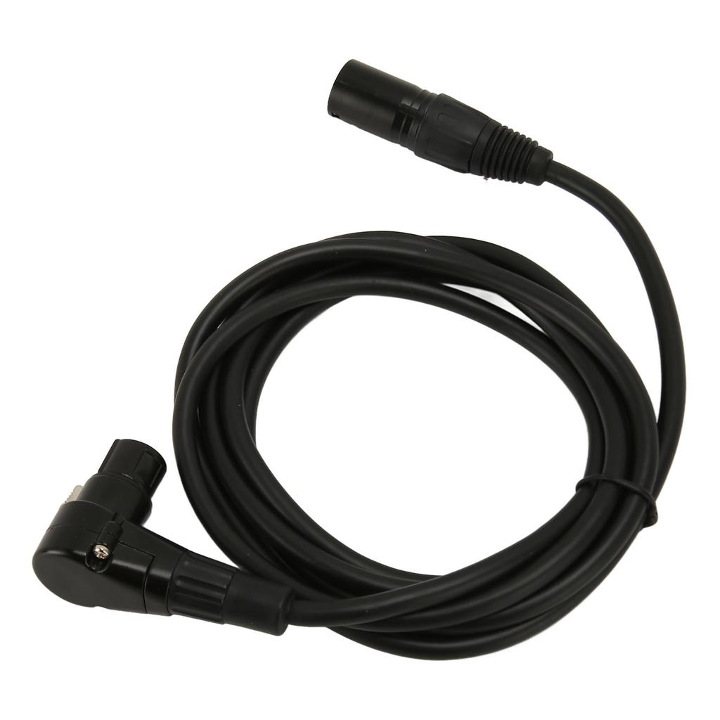 XLR to XLR Cable Straight Male to Elbow Female 3 Pin HiFi Sound XLR Balanced Cord for Microphone