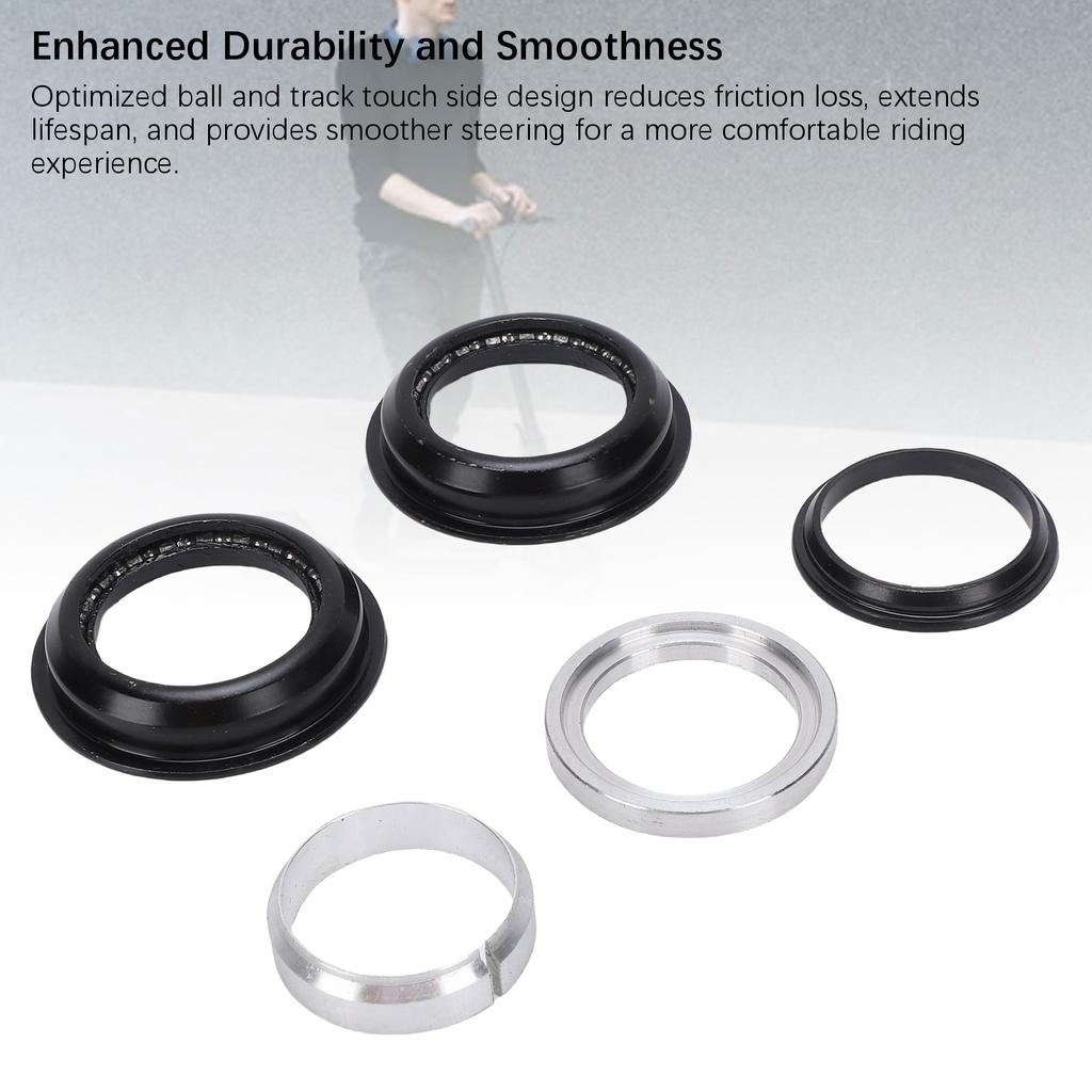 Scooter Steering Bearing Kit Replacement for MXA G30 Electric Scooter Upper Lower Steering Ball Bearing