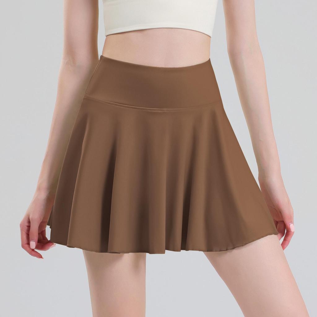 Women's Pleated Tennis Skirt - Quick-Drying, Anti-Exposure, Suitable for Yoga, Badminton, Running, and Fitness