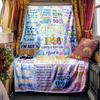 Vintage 1936 Celebration Lightweight Blanket Soft Cozy Perfect For Sofa Couch Office Bed Picnics Ideal For All Seasons Modern Style Ideal Gift For