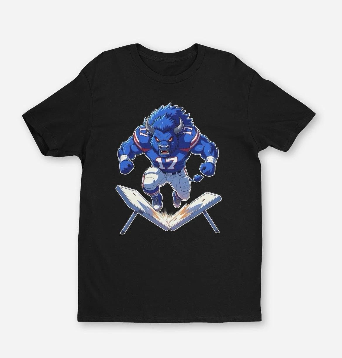 Buffalo Table Smash Bills Fan Unisex T-Shirt Adult & Youth Sizes XXXL