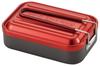 Skater Color Mess Tin, No Seasoning Required, 850ml, Red, Outdoor Use, Mess Tin AFTM8N-A