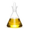 Clear Glass Non-drip Oil Bottle, Refillable, with a Capacity of 500 Ml, Ideal for the Kitchen. Original Design of