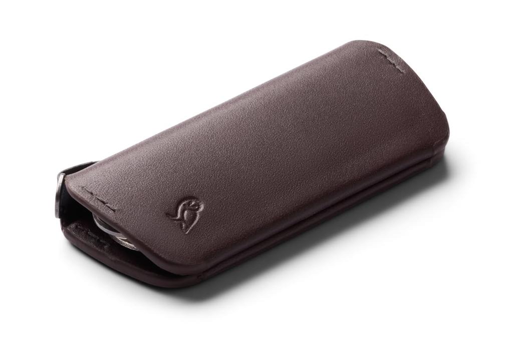 Bellroy Обложка для ключей Плюс Третье издание Кожаный чехол для ключей Вмещает ключи Глубокий сливовый – 4-8 -