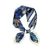 Polka dot silk scarf square scarf high-end new versatile decorative scarf scarf scarf neck cashew flower scarf shawl can be used as a tube top