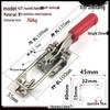304 Stainless Steel Self-Locking Toggle Latch Hasp Clip