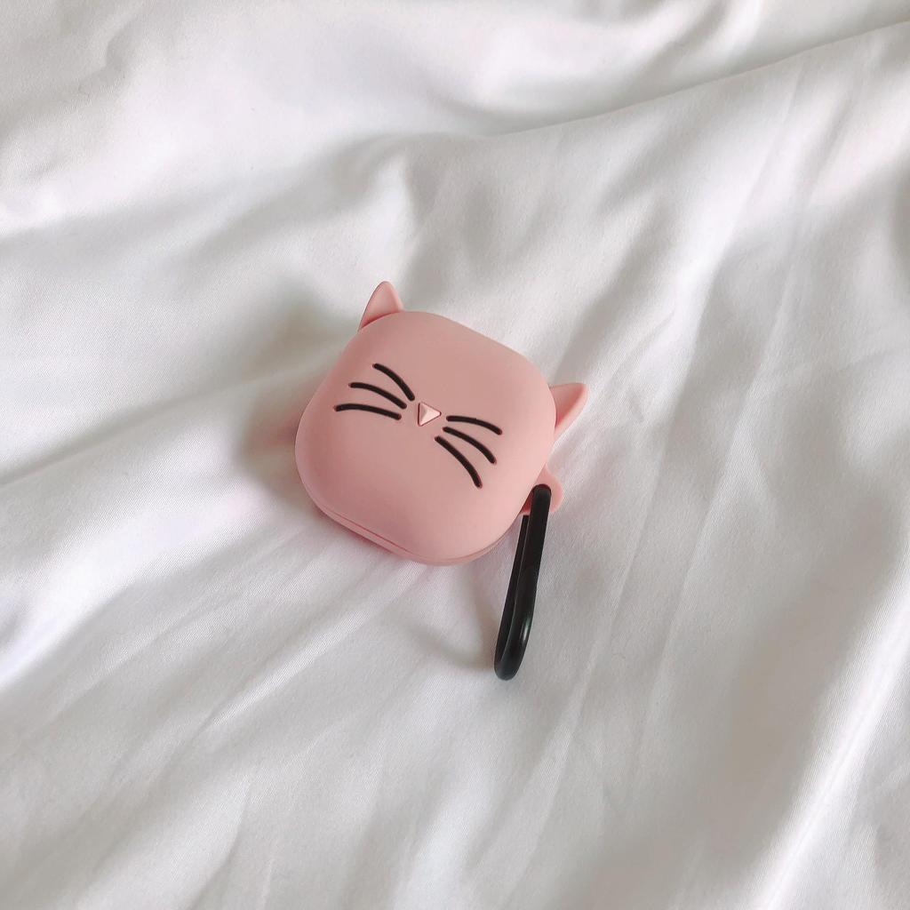 Etui na słuchawki Bluetooth Samsung Buds2 Pro/Live FE - Urocza silikonowa miękka osłona z kreskówką.