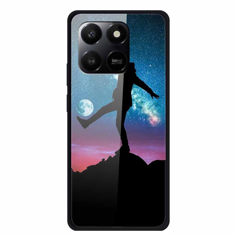 6.77" Glass Back Cover For Honor 400 Smart X7d 2025 Case Tempered Glass Case For Honor Play 10T 5G Case Protective Fundas Shells