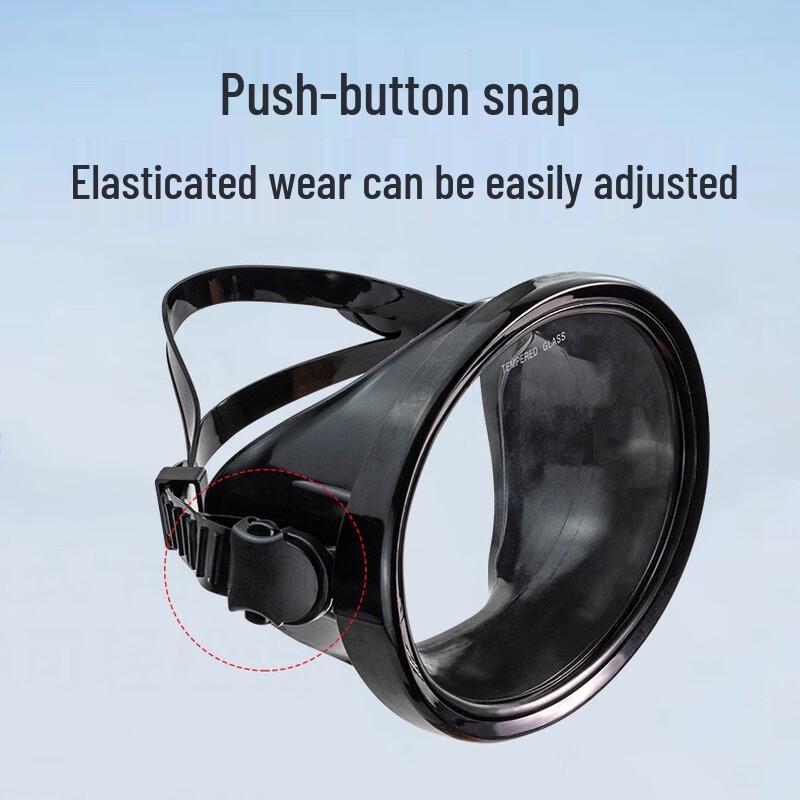 Nuorman Large Frame HD Diving Mask
