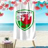 Πετσέτα Παραλίας Wrexham AFC, Μεγάλη Μαλακή Πετσέτα Γρήγορου Στεγνώματος για Παραλία Κάμπινγκ Κολύμπι