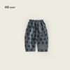 2025 Frühling Kinder Koreanischer Stil Gewaschene Baumwolle Haremshose für Jungen und Mädchen
