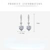 Sace Gems Classic Copper Alloy Zircon Earrings Ladies Jewelry Wedding Promise Party Gift