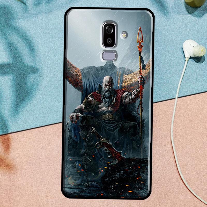 God of War Game Case For Samsung Galaxy J3 J5 J7 2017 A3 A5 2016 A6 A8 J2 J8 A7 A9 2018 J4 J6 Plus Cover