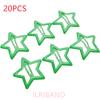20pcs/lot 3CM Mini Star Hair Clip Kids Glitter Metal Hair Clips Barrettes Hairpins Girls Hair Accessories Headwear Styling Tools