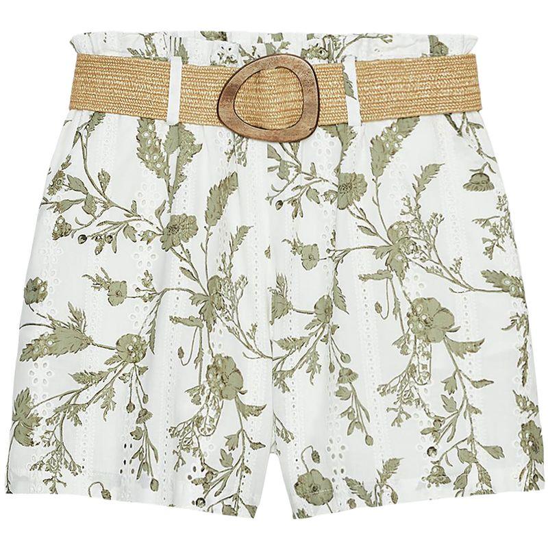 Zaprha 2025 New Arrival Sexy Vacation Style Comfort Printing Cut Out Embroider Casual Shorts Ladies 3703670