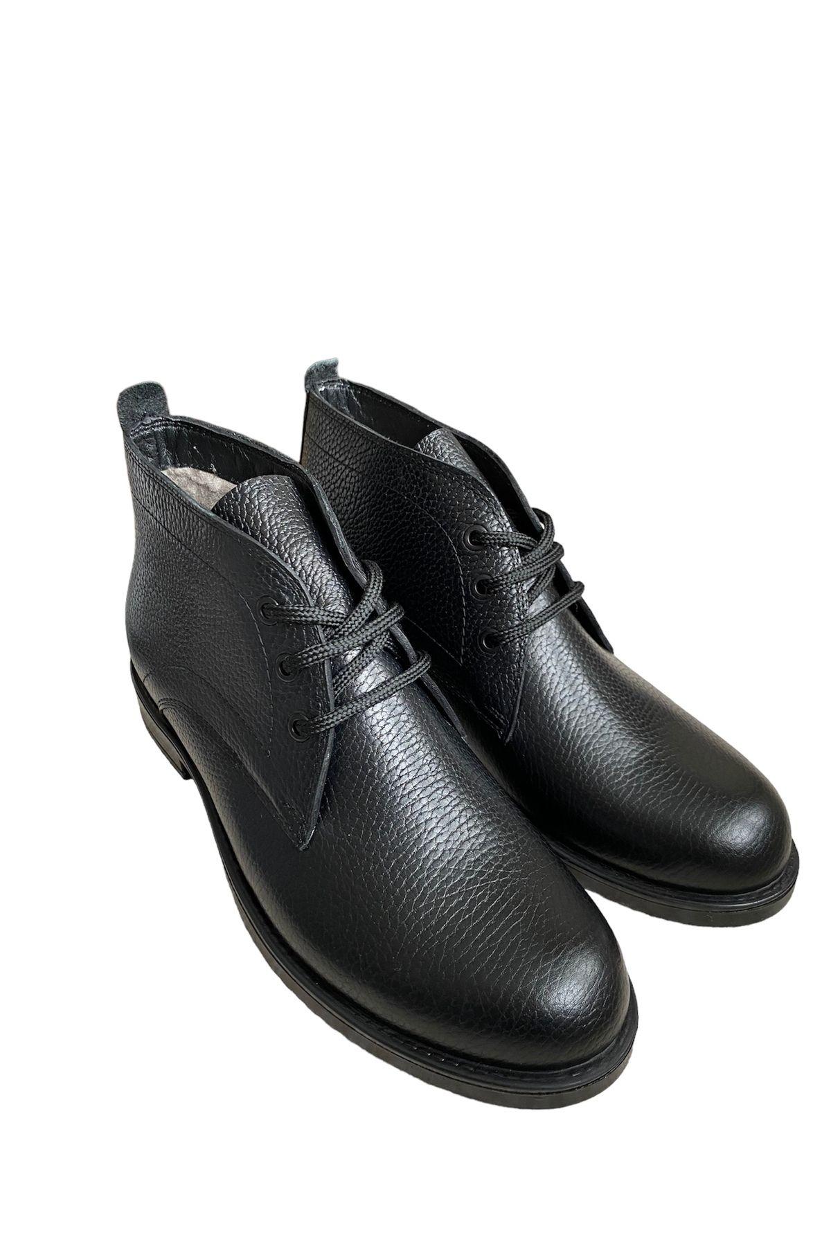 

Men s Fashion Genuine Leather Flat Heeled Boots Bootie Winter Furry Classic Boots Shoes 40