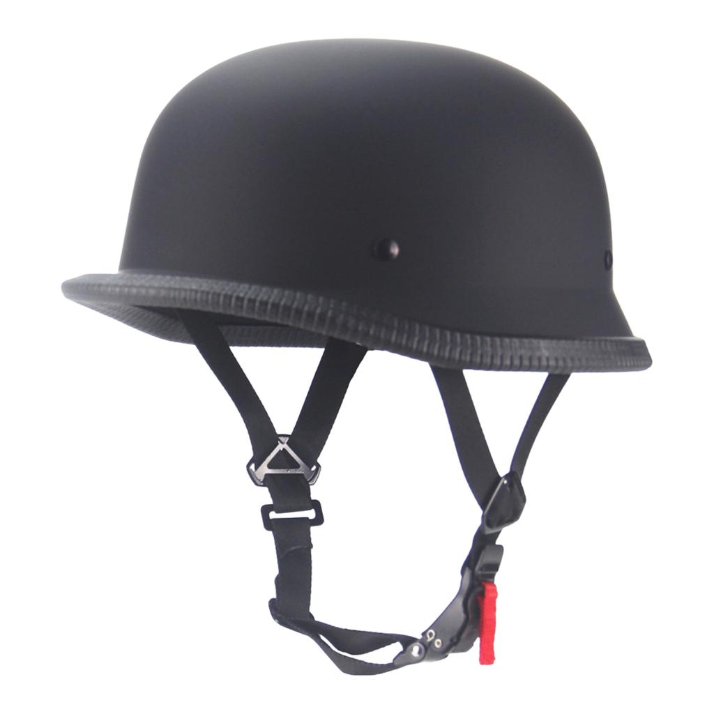 Vintage Motorcycle Cruiser Helmet German Style Half Helmet Safety Helmet for Men Women