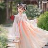 Mädchen Hanfu Kleid - Frühling/Herbst Antiker Stil Tang Anzug für Kinder