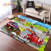 British Classic Animated Fireman Sam Carpet for Living Room Bedroom Area Rugs Kitchen Door Kids un-slip floor Mats birthday gift